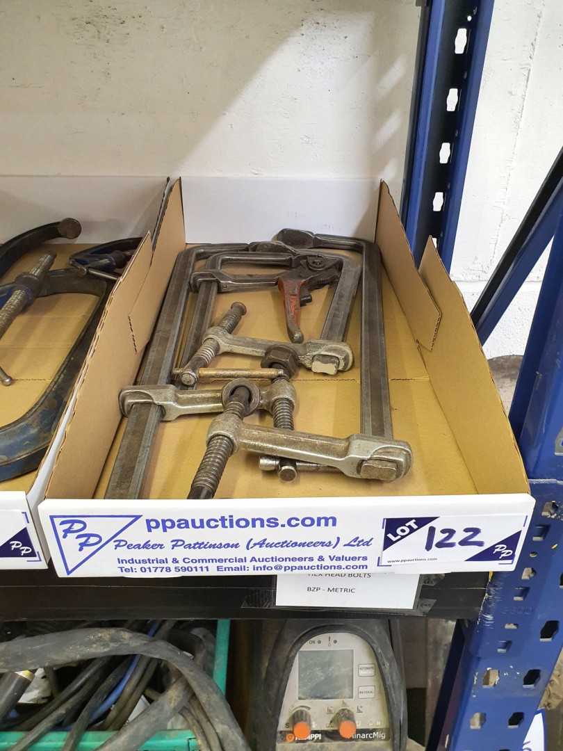 4x various clamps