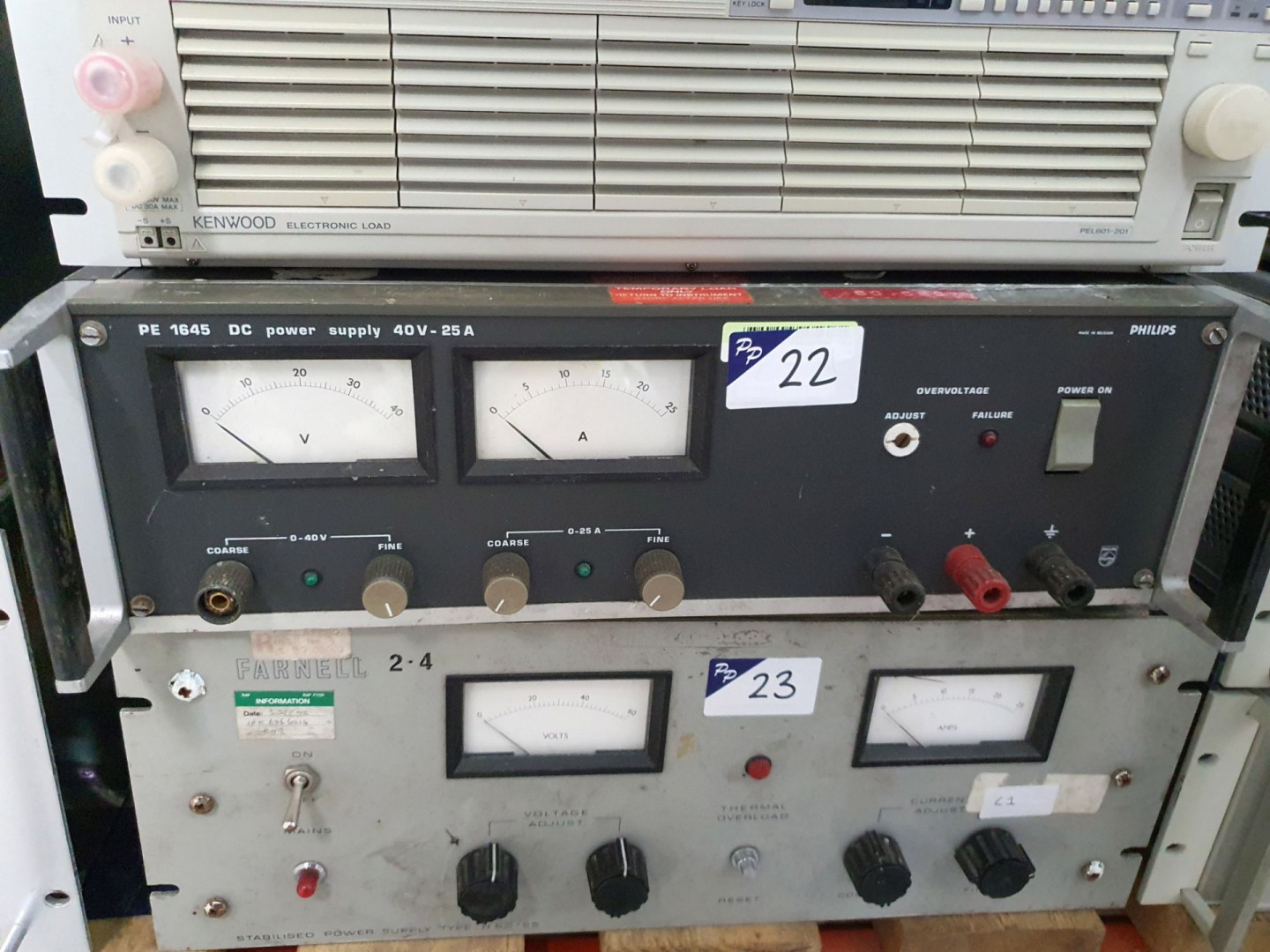 Philips PE1645 PSU, 0-40v, 0-25A (C2)
