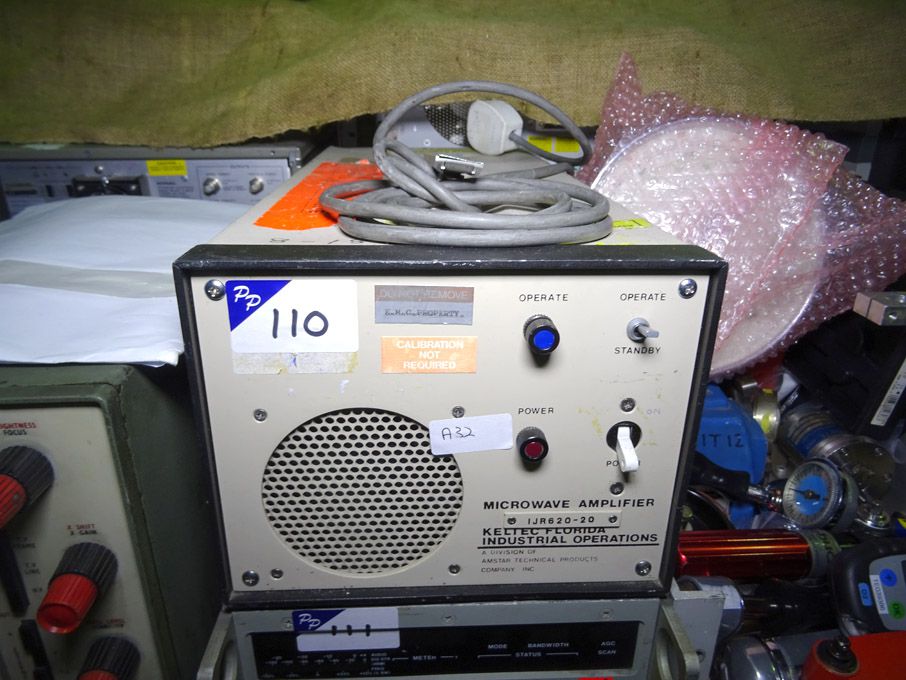 Keltec IJR620-20 microwave amplifier - lot located...