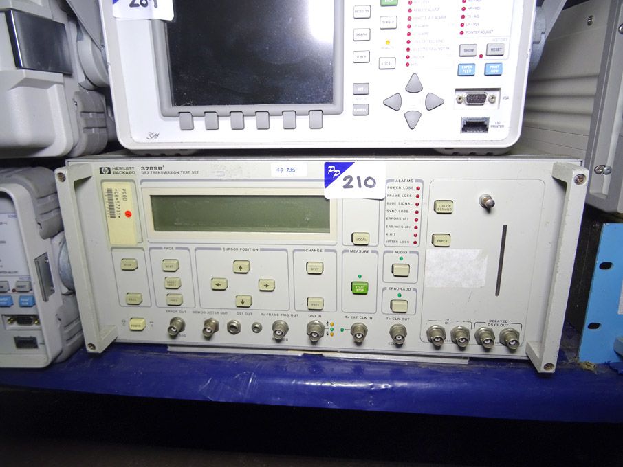 HP 3789B DS3 transmission test set - lot located a...