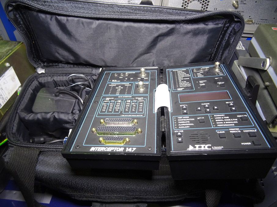 Telecommunications Interceptor147 in carry case -...