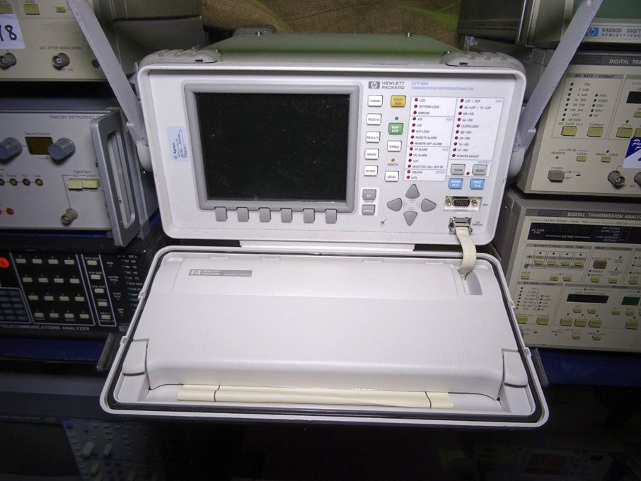 HP 37718A communications performance analyser with...