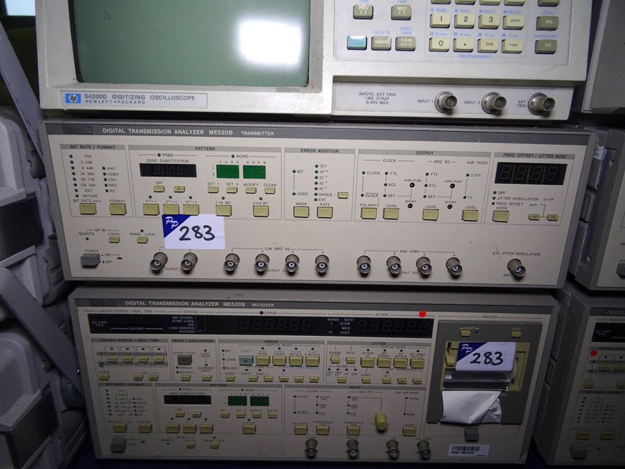 Anritsu ME 520B digital transmission analyser, tra...