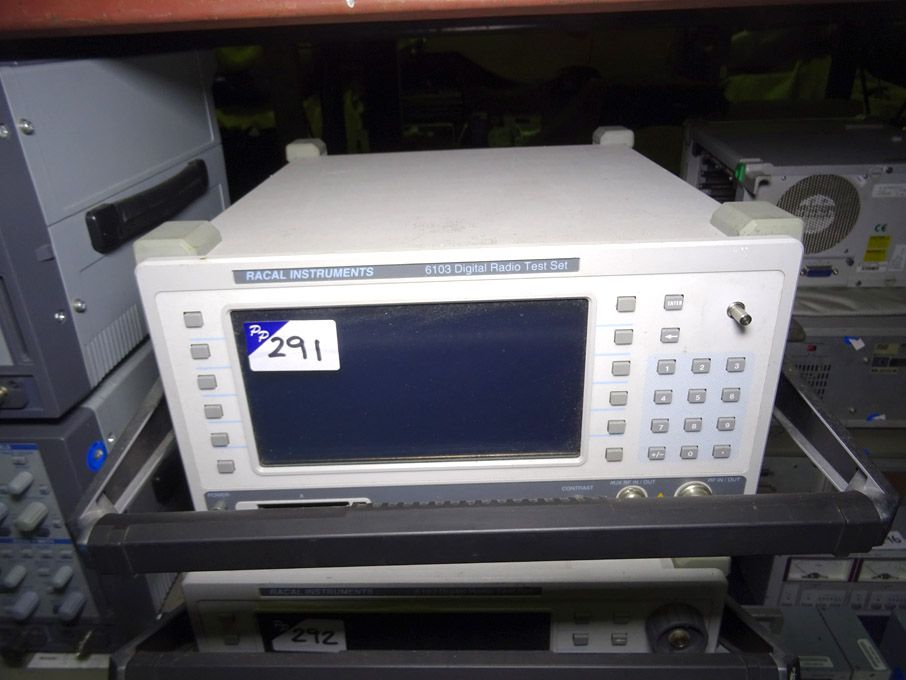 Racal Instruments 6103 digital radio test set - lo...