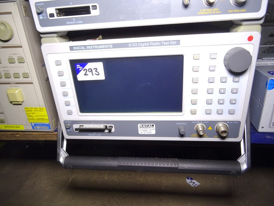 Racal Instruments 6103 digital radio test set - lo...