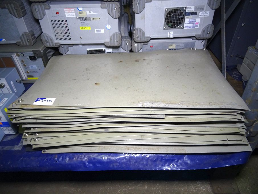 50 approx anti-static rubber mats, 600x400mm - lot...