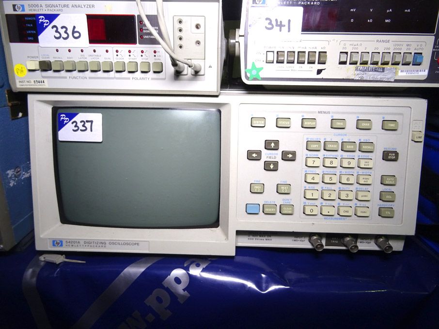 HP 54201A digitizing oscilloscope - lot located at...