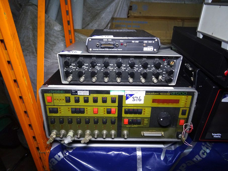 Datalab dl1200 waveform recorder with 6 channel fr...