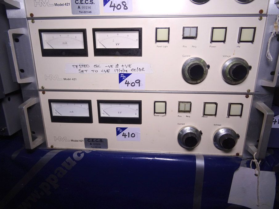 HML 421 power supply - lot located at: PP Saleroom...