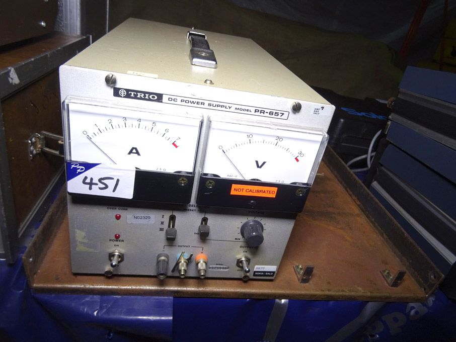 Trio Pr-657 DC power supply - lot located at: PP S...