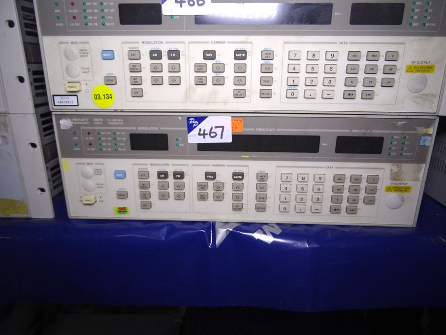 HP 8657B signal generator, 0.1 - 2060MHz - lot loc...