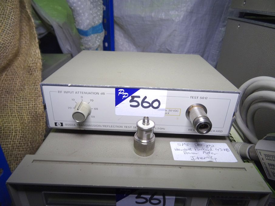 HP 8502A transmission / reflection test set, 500KH...