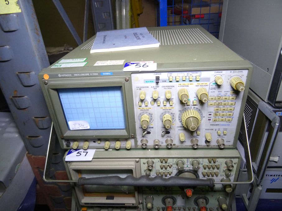 Hitachi V-1100A oscilloscope, 100MHz - lot located...