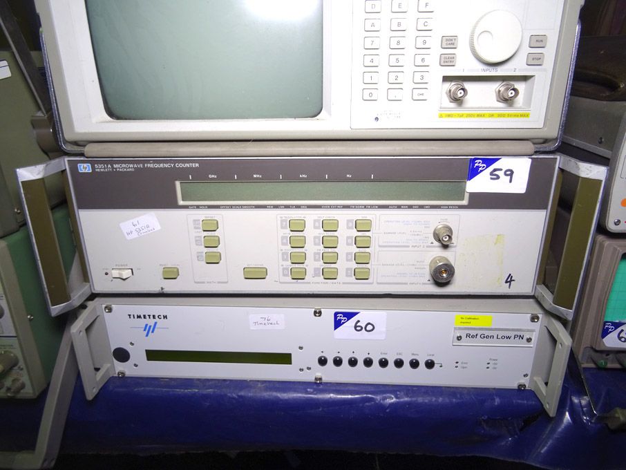 HP 5351A microwave frequency counter - lot located...