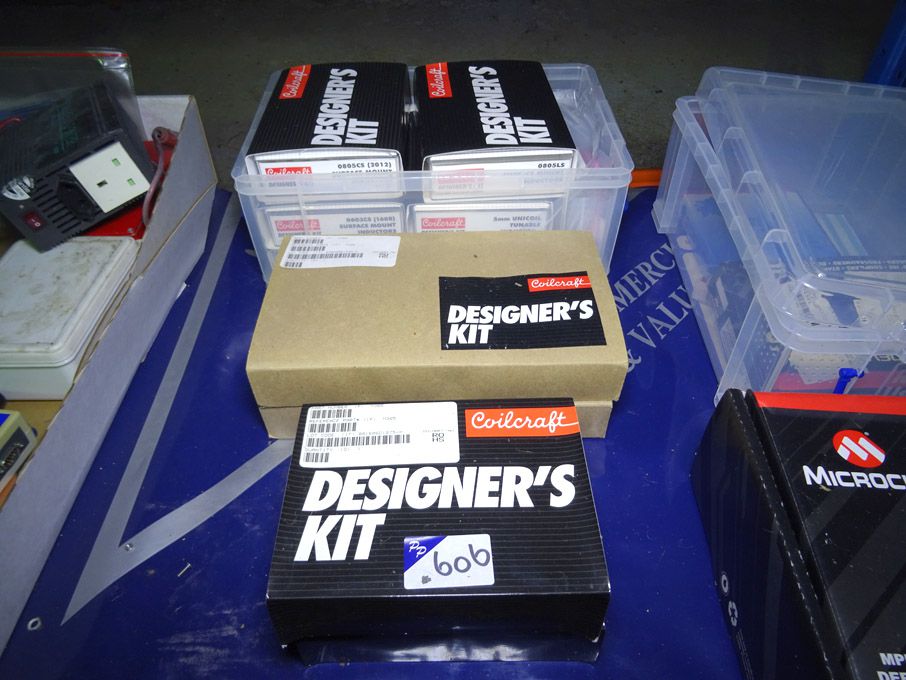 9x Coilcraft designers kits (boxed) - lot located...