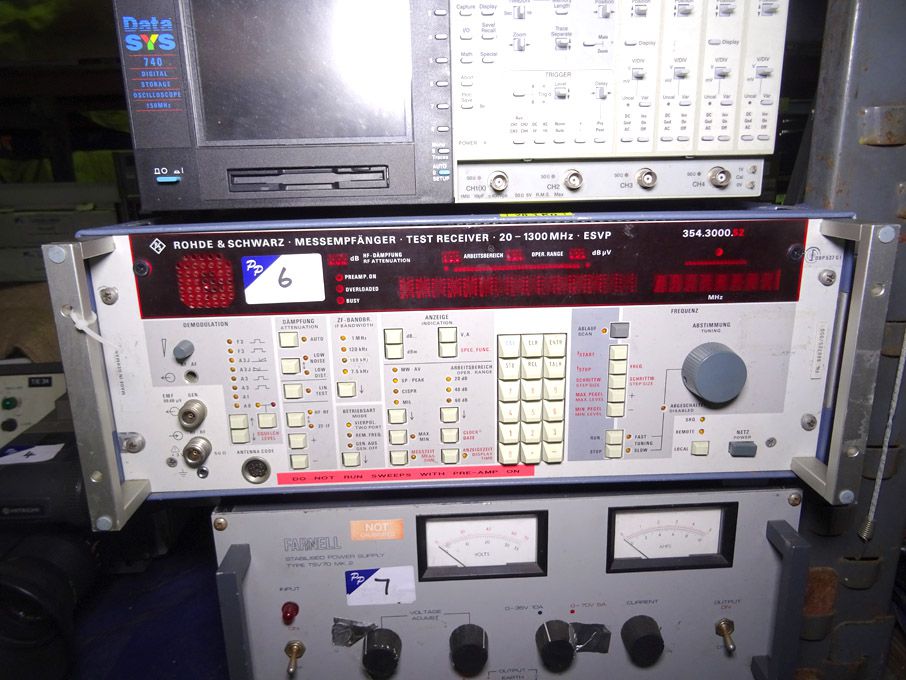 Rohde & Schwarz 354.3000 test receiver, 20-1300MHz...