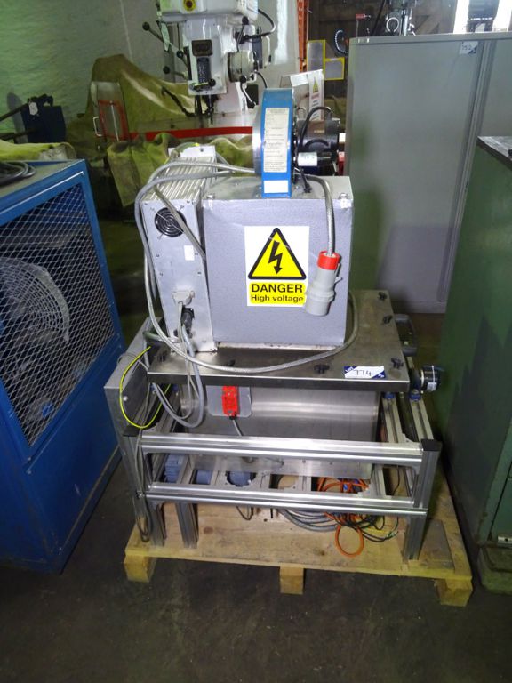 Elec Poly microwave treatment rig with GU025 gener...