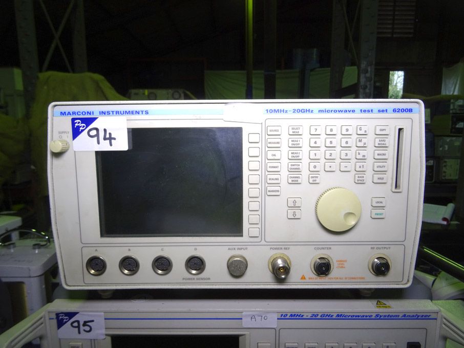 Marconi Instruments 6200B microwave test set, 10MH...