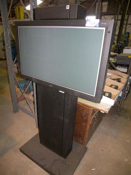 Delphi DD42 plasma monitor on stand - Located at P...