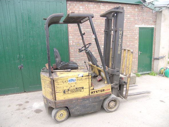 Hyster E2.00XL electric forklift truck, 1840kg max...