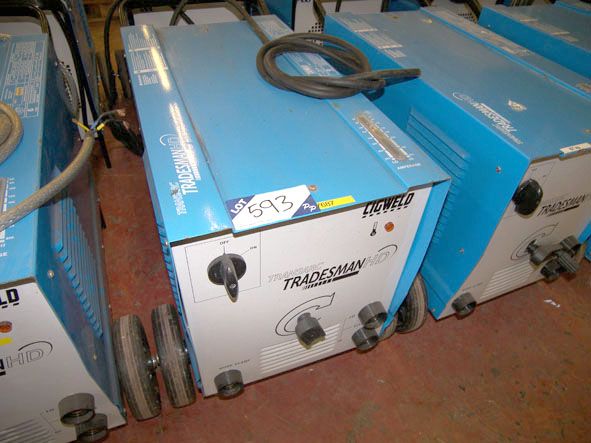 CigWeld Transarc Tradesman HD welder, 320A (unused...