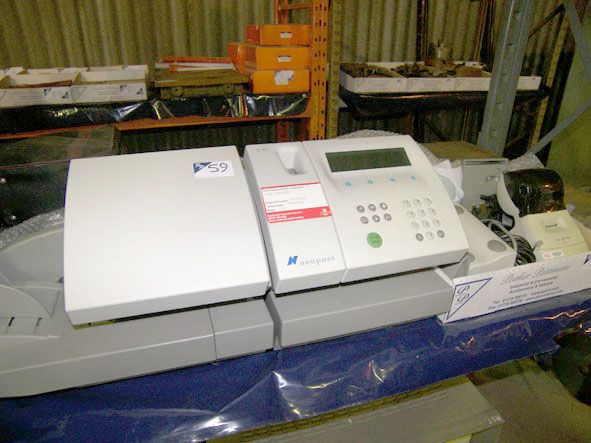 Neopost IJ35 franking machine with scales - Locate...