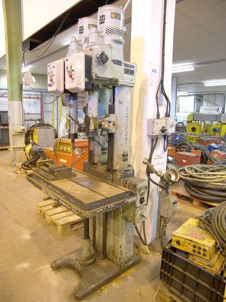 Herbert 2 spindle in line drill, 40x20" RF table,...