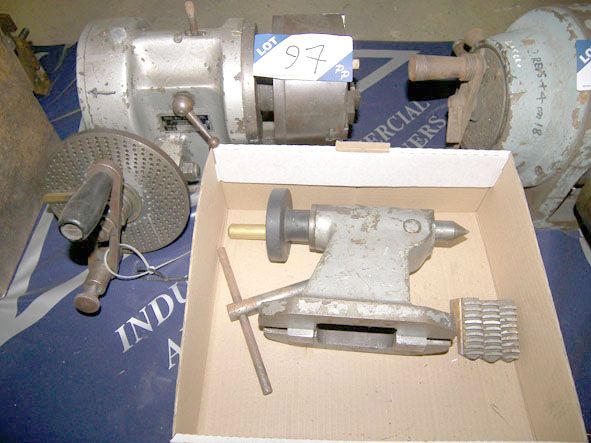 Mee 150mm dividing head with tailstock - Located a...