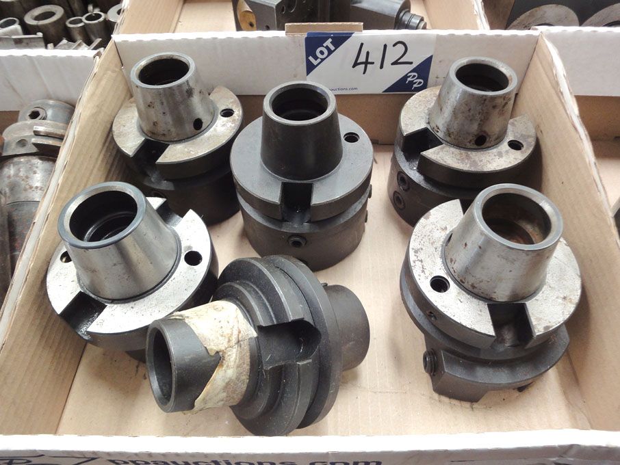 Qty various tool holders - Lot Located at: Kings C...