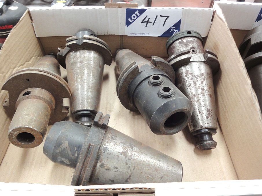 Qty various 50 int tool holders - Lot Located at:...