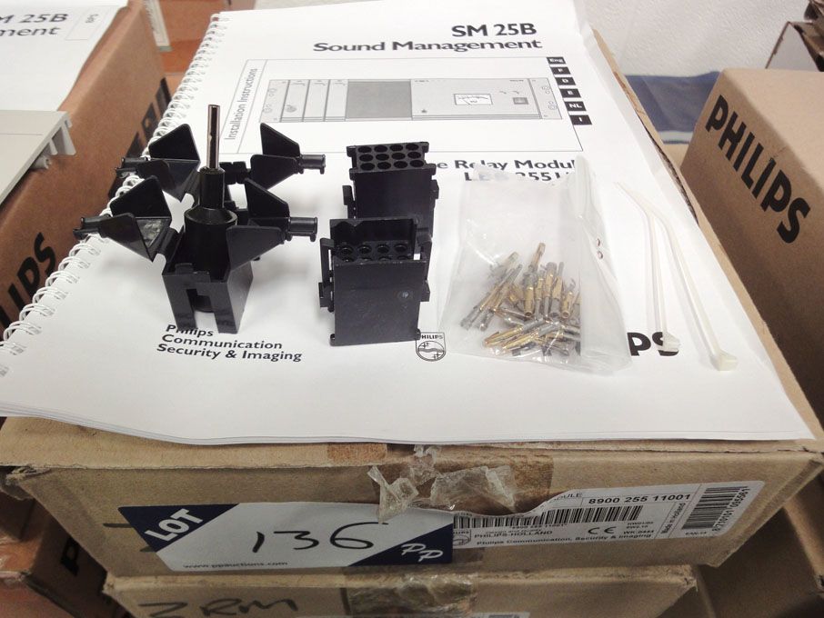 4x Philips SM25B (LBB2551/10) zone relay modules