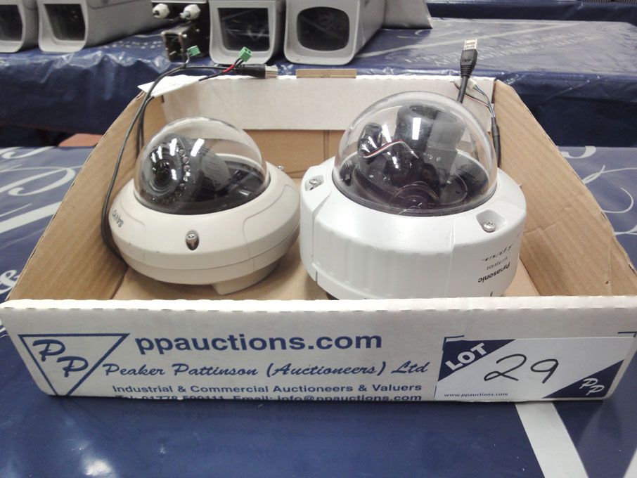 Sanyo VDCD17851RP vandal resistant 1R dome camera...