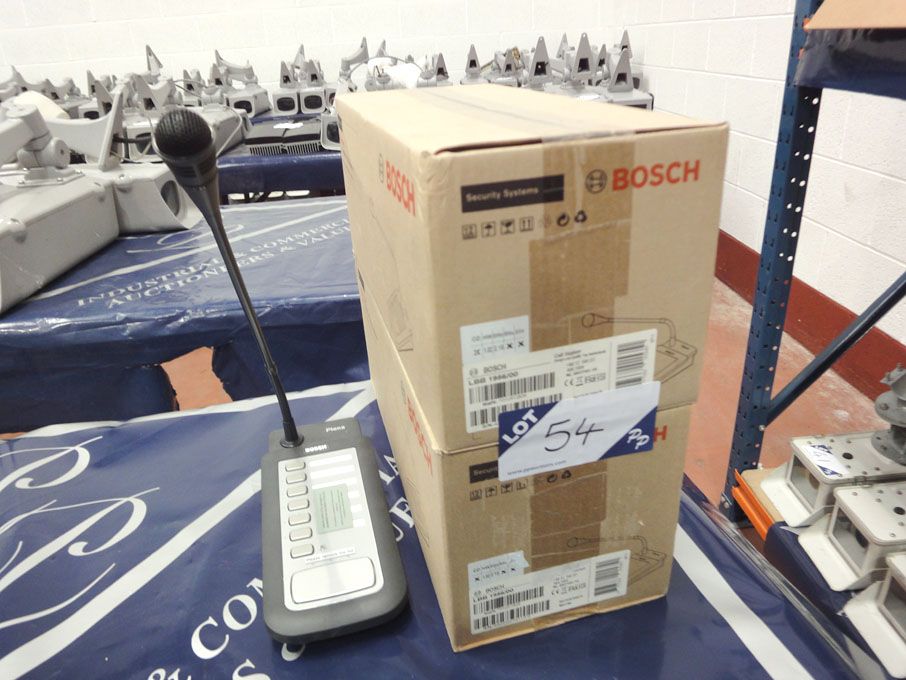 2x Bosch Plena LBB1956/00 call stations (boxed & u...