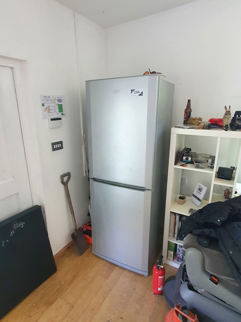 Beko silver fridge / freezer