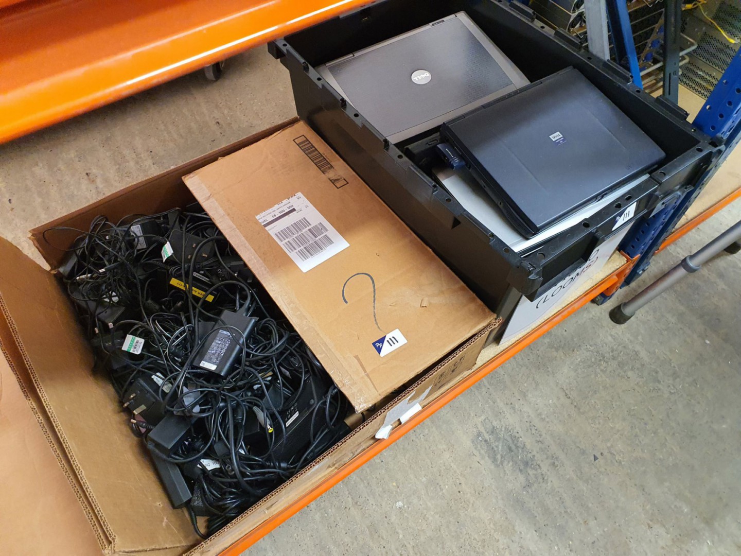 Qty various Dell, IBM, HP laptops, PSU etc