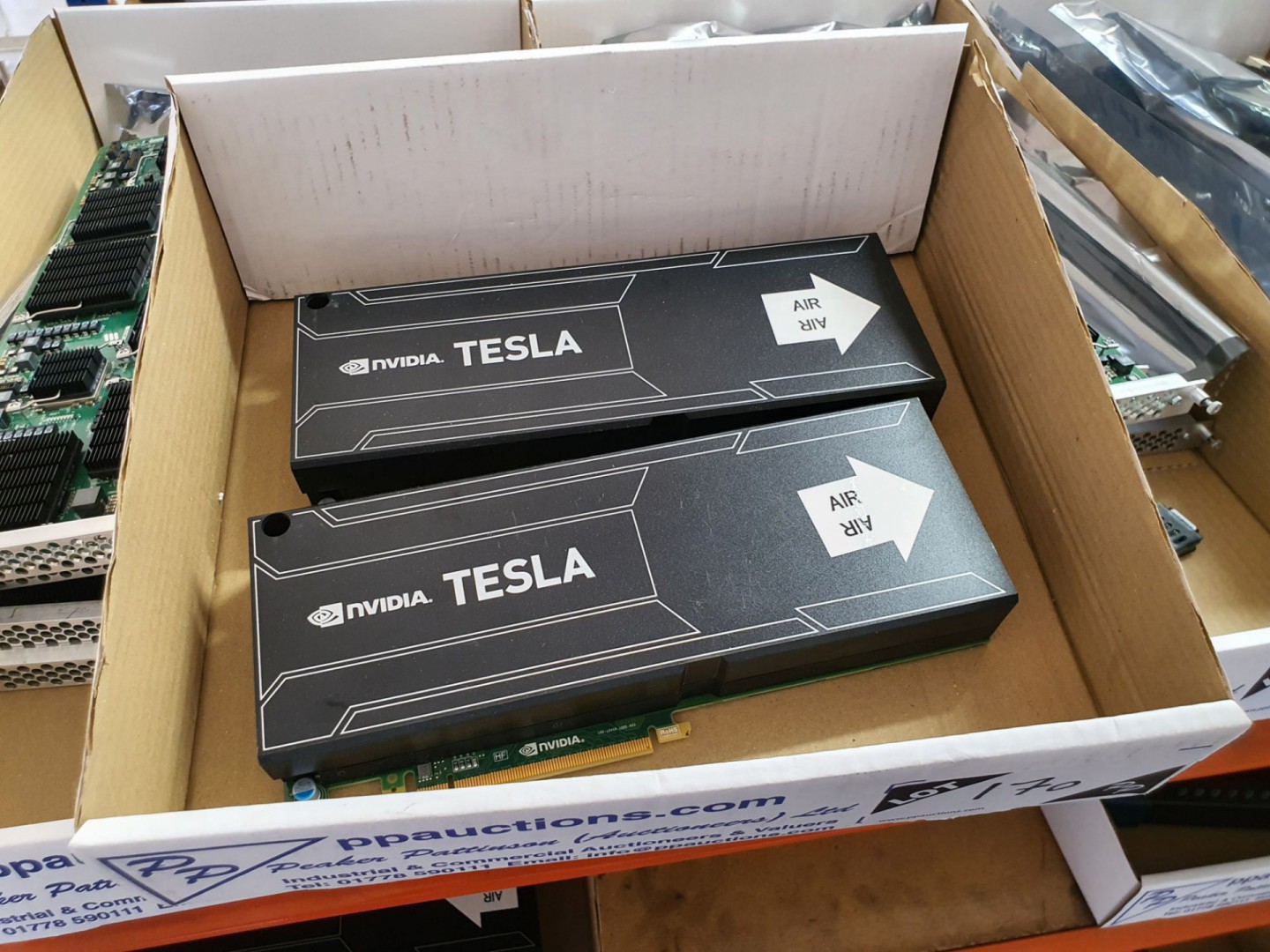 2x Nvidia Tesla K10 graphics accelerators