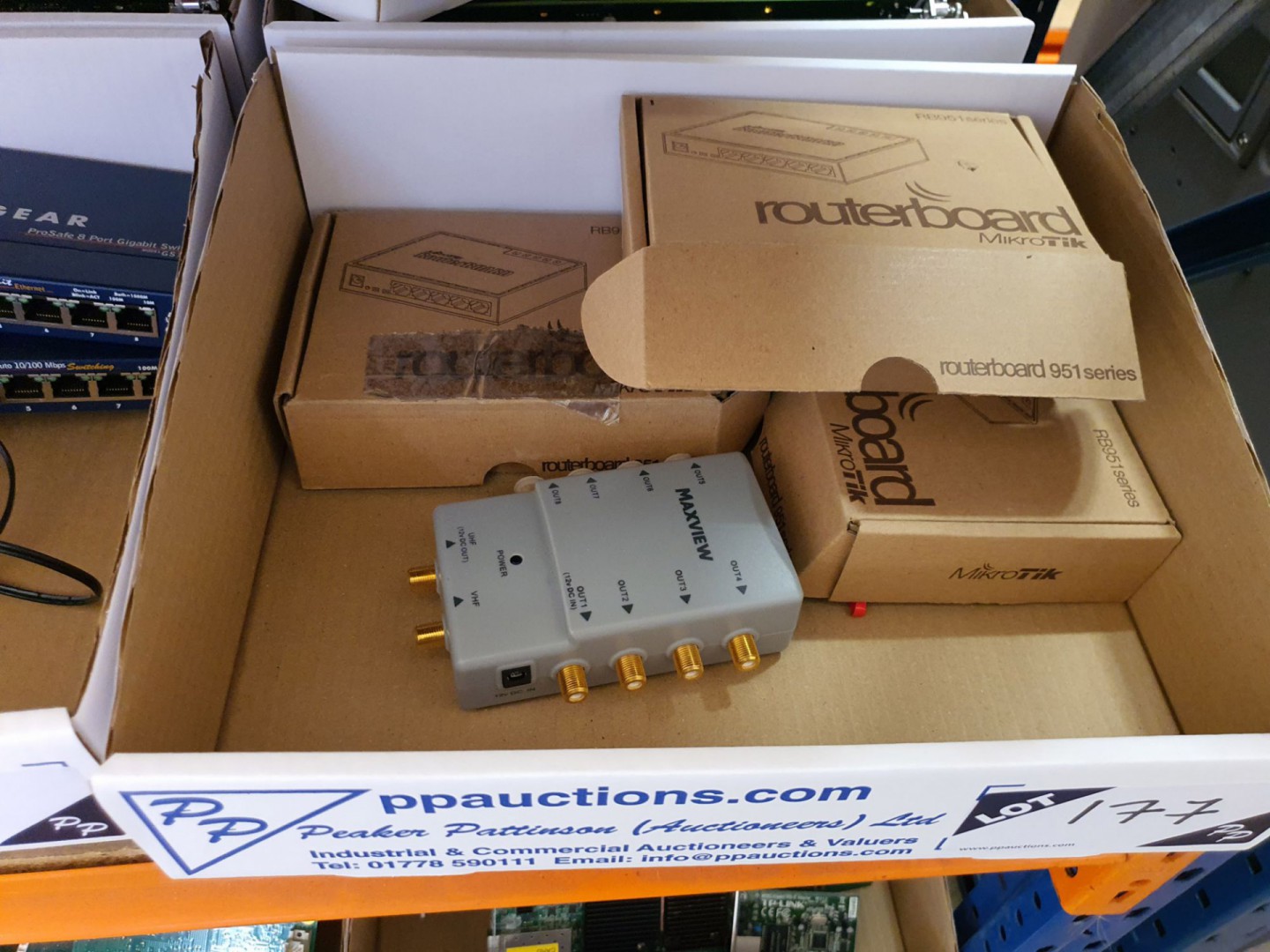 3x Mikrotik RB951 2N wireless access points (boxed...