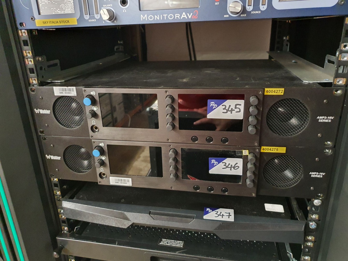 Wohler AMP2-16V audio & video monitor