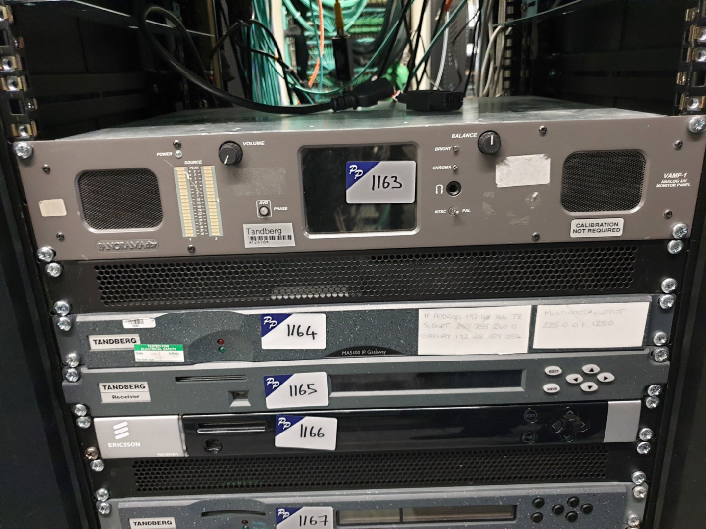 Panorama Vamp-1 analogue AV monitor panel