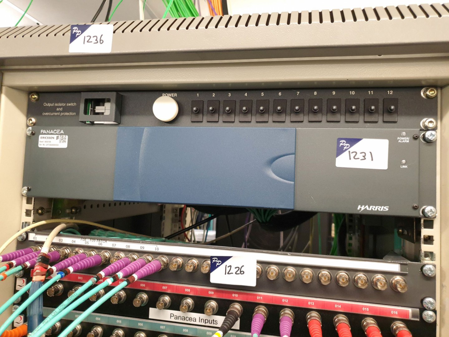 Leitch Panacea P-32X32HS HD SDI router