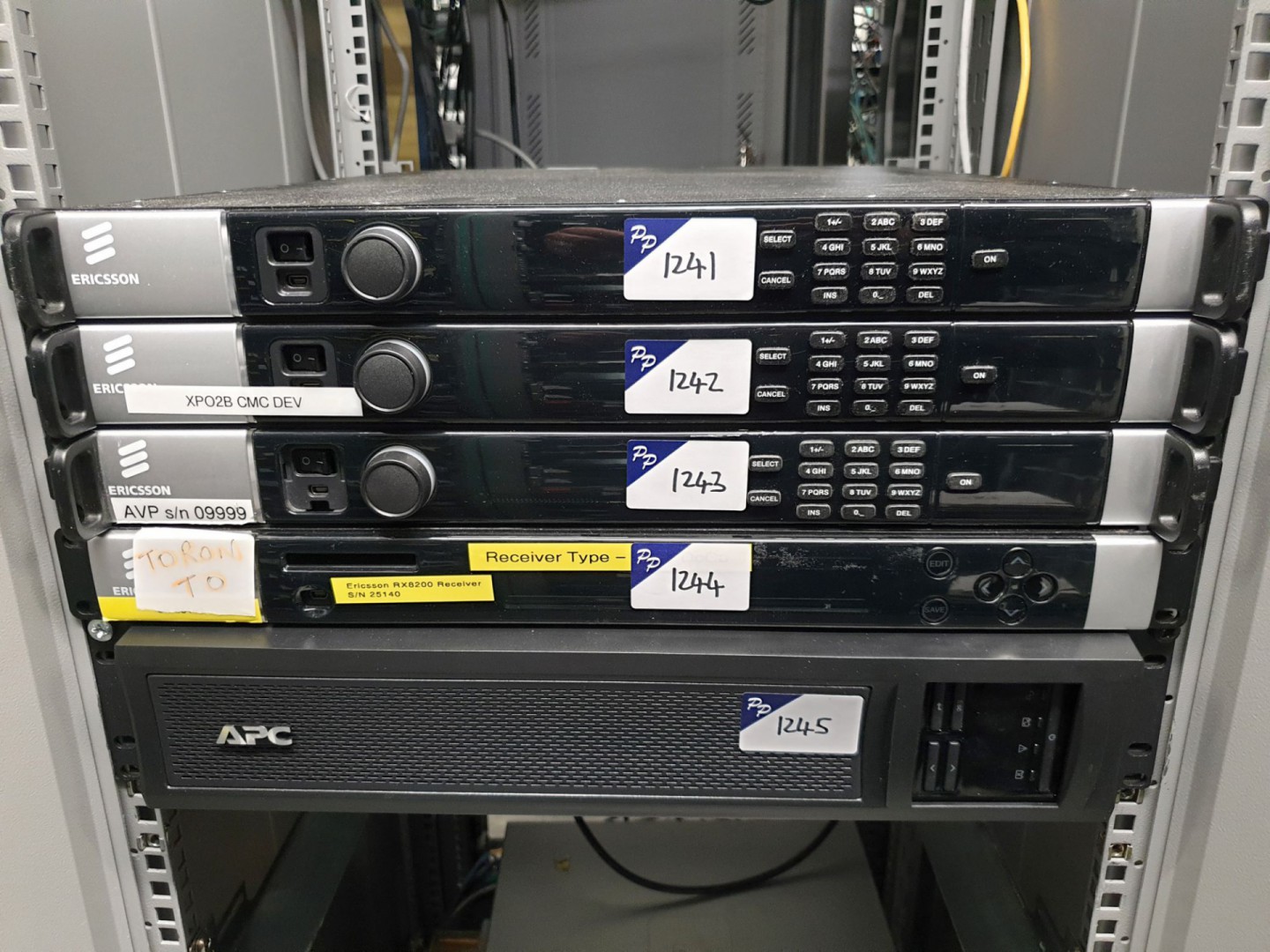APC SMX7501 rack type UPS, 3.5A, 750VA-600W