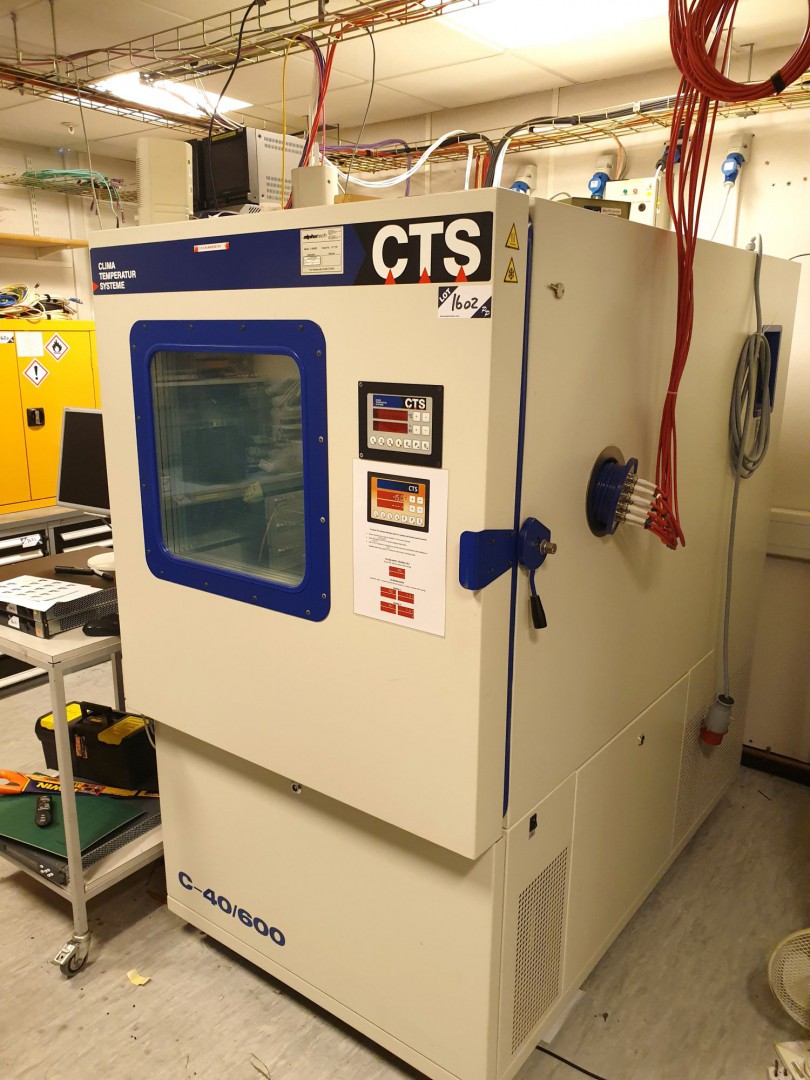 CTS C-40/600 climatic test cabinet, -40degC - +180...