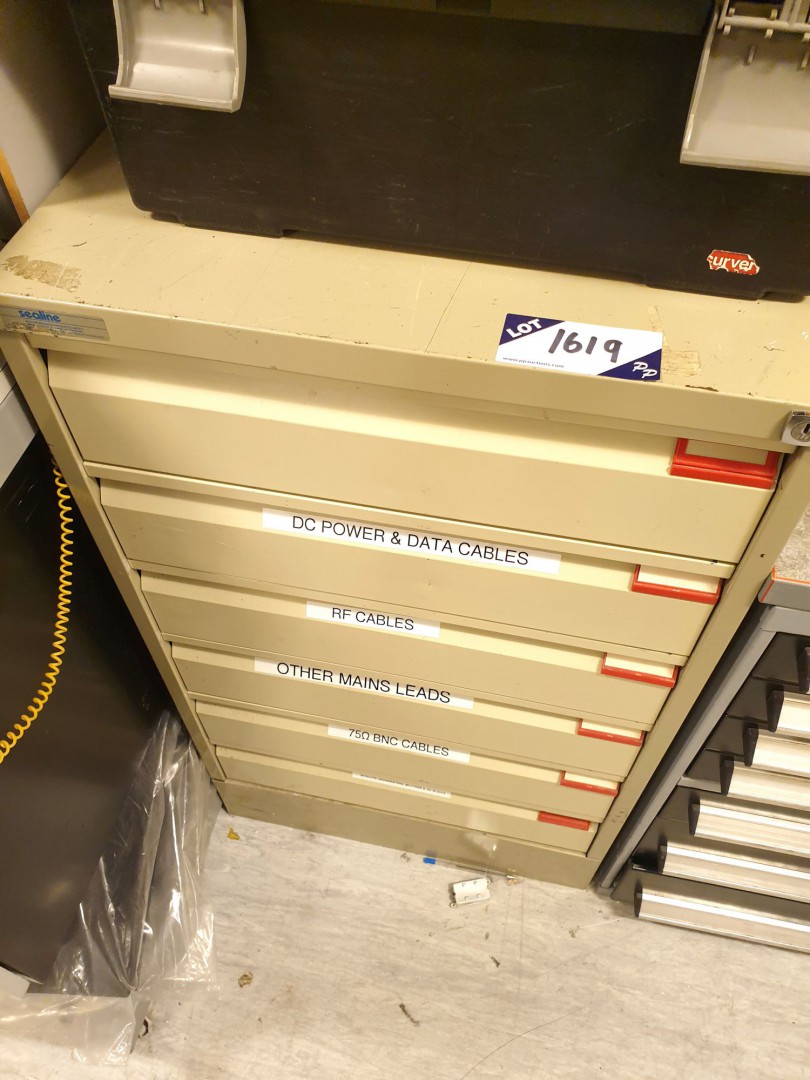 Sealine 6 drawer storage cabinet, 570x1000x630mm