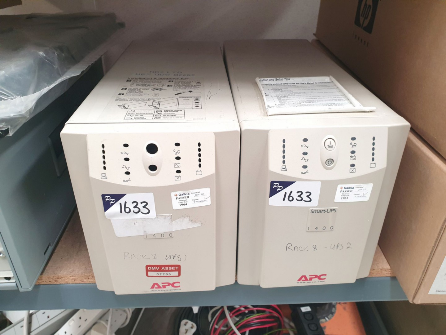 2x APC 1400 smart UPS