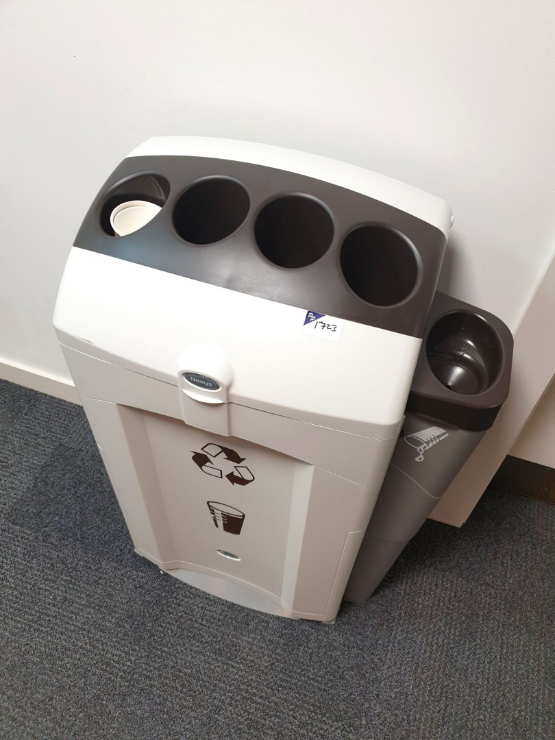 Glasdon Nexus waste plastic cup bin