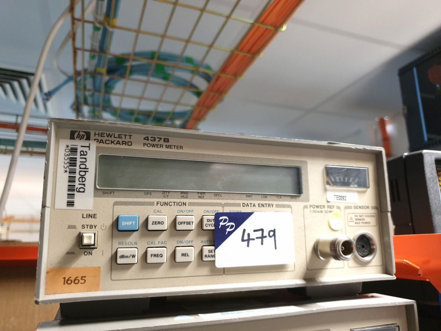 HP 437B power meter
