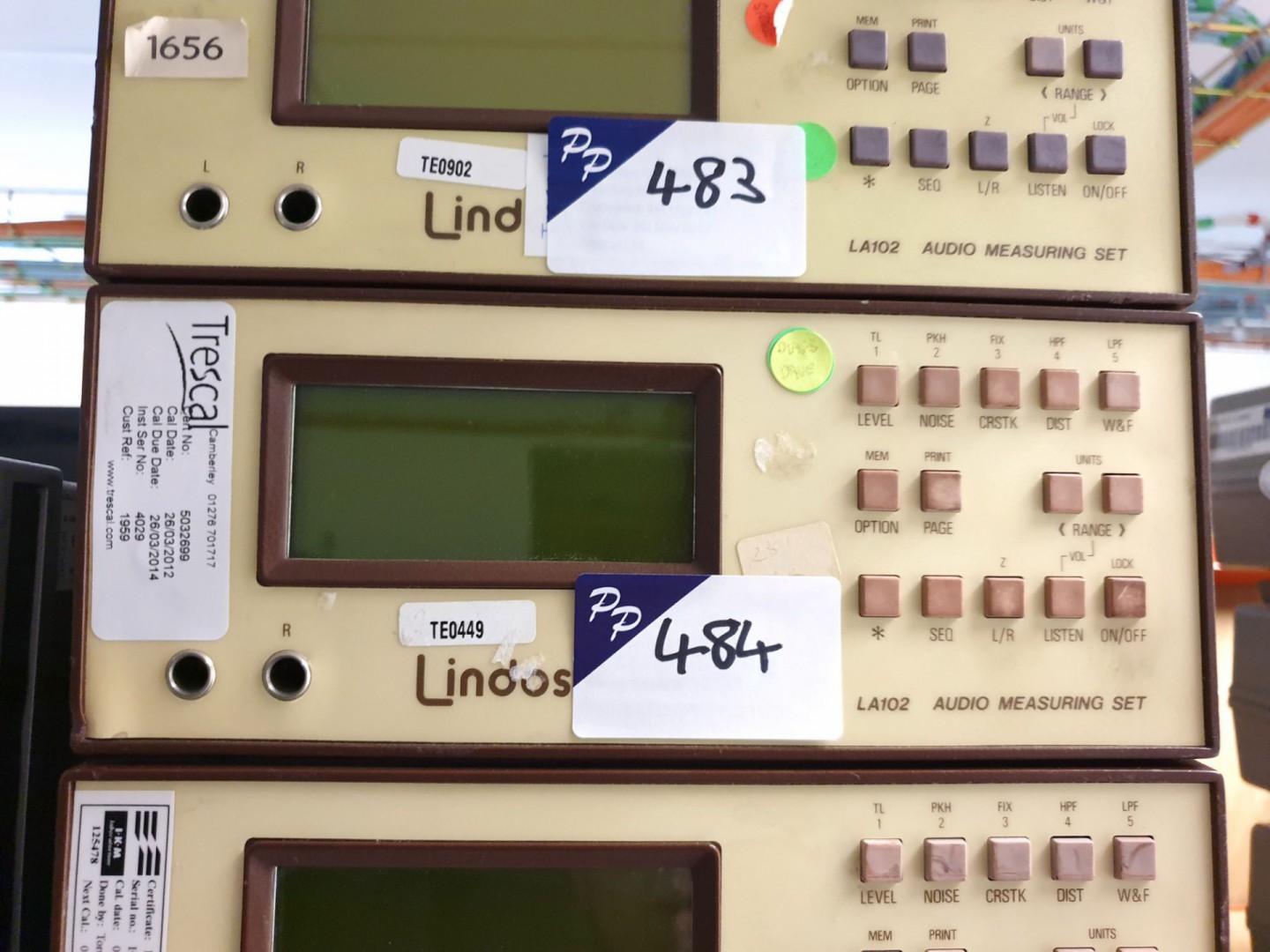 Lindos LA102 audio measuring set