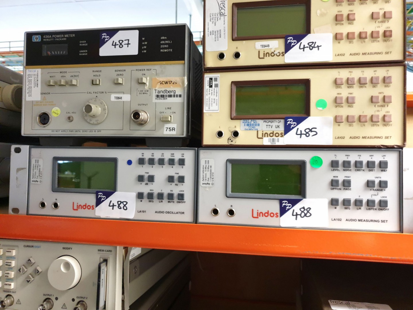 Lindos LA101 audio oscilloscope, Lindos LA102 audi...