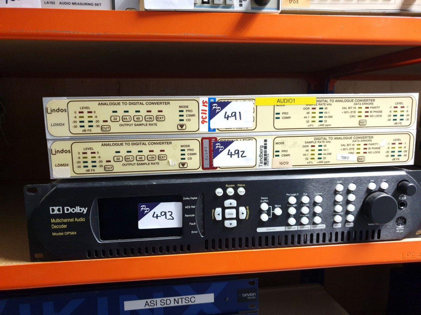 Dolby DP564 multi channel audio decoder