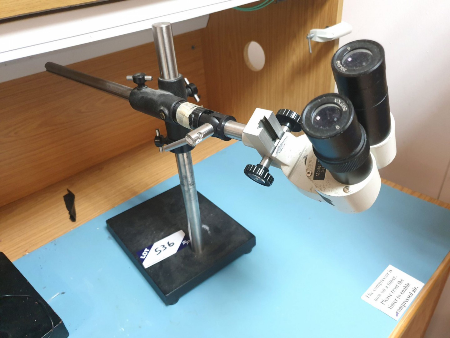 Meji BM33999 microscope on stand (spares)